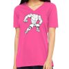 Missy's Relaxed Jersey Short-Sleeve V-Neck T-Shirt Thumbnail