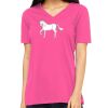 Missy's Relaxed Jersey Short-Sleeve V-Neck T-Shirt Thumbnail