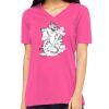 Missy's Relaxed Jersey Short-Sleeve V-Neck T-Shirt Thumbnail