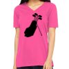 Missy's Relaxed Jersey Short-Sleeve V-Neck T-Shirt Thumbnail