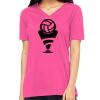 Missy's Relaxed Jersey Short-Sleeve V-Neck T-Shirt Thumbnail