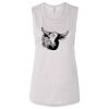 Ladies' Bella Flowy Scoop Muscle Tank Thumbnail
