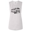 Ladies' Bella Flowy Scoop Muscle Tank Thumbnail