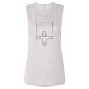 Ladies' Bella Flowy Scoop Muscle Tank Thumbnail
