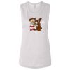 Ladies' Bella Flowy Scoop Muscle Tank Thumbnail
