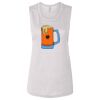 Ladies' Bella Flowy Scoop Muscle Tank Thumbnail