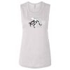 Ladies' Bella Flowy Scoop Muscle Tank Thumbnail