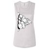 Ladies' Bella Flowy Scoop Muscle Tank Thumbnail