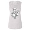 Ladies' Bella Flowy Scoop Muscle Tank Thumbnail