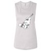 Ladies' Bella Flowy Scoop Muscle Tank Thumbnail