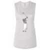 Ladies' Bella Flowy Scoop Muscle Tank Thumbnail