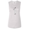 Ladies' Bella Flowy Scoop Muscle Tank Thumbnail