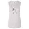 Ladies' Bella Flowy Scoop Muscle Tank Thumbnail