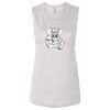 Ladies' Bella Flowy Scoop Muscle Tank Thumbnail