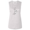 Ladies' Bella Flowy Scoop Muscle Tank Thumbnail