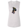Ladies' Bella Flowy Scoop Muscle Tank Thumbnail