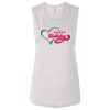Ladies' Bella Flowy Scoop Muscle Tank Thumbnail
