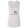 Ladies' Bella Flowy Scoop Muscle Tank Thumbnail