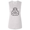 Ladies' Bella Flowy Scoop Muscle Tank Thumbnail