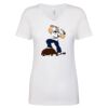 Next Level The Ideal V T-Shirt Thumbnail